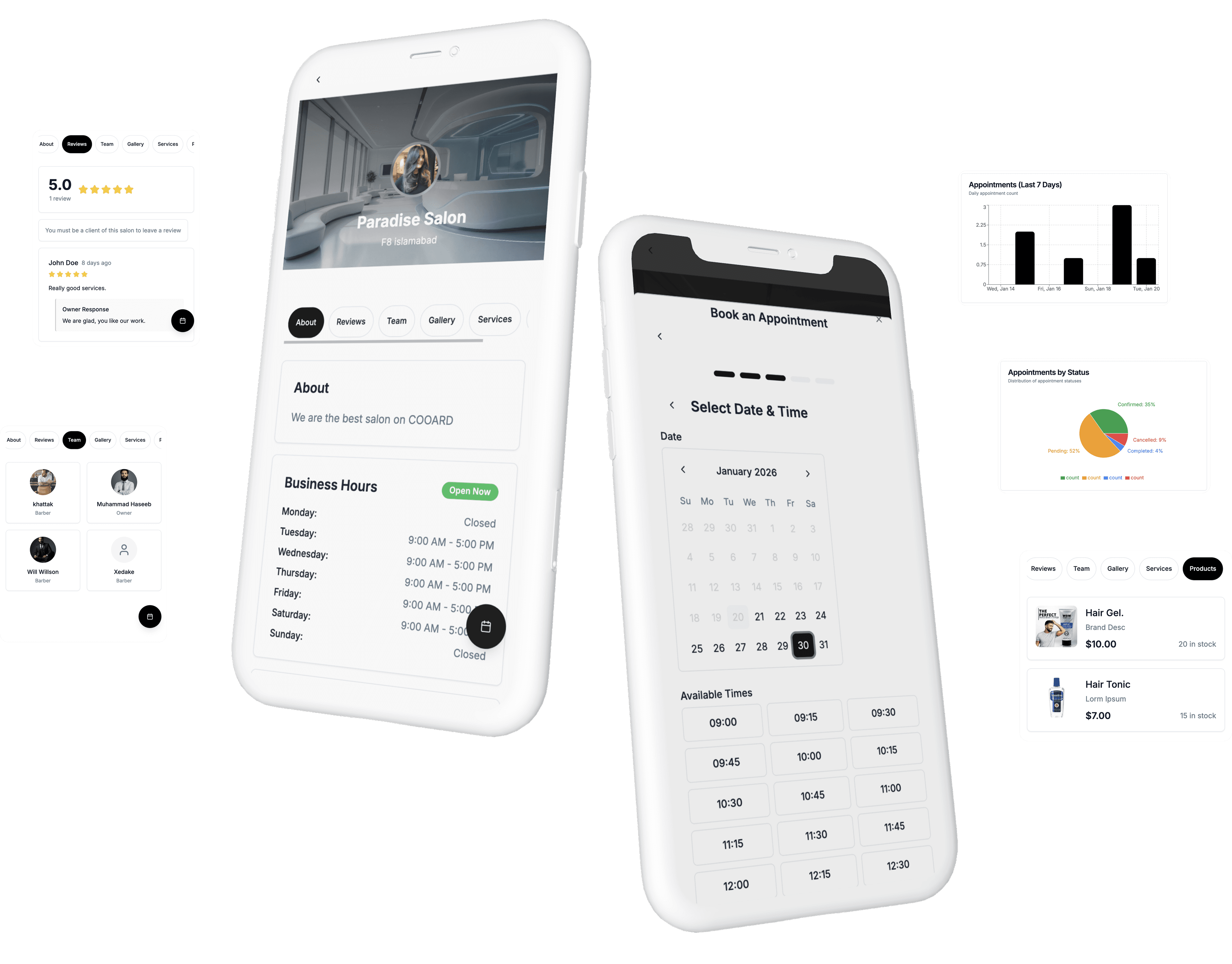 COOARD mobile preview